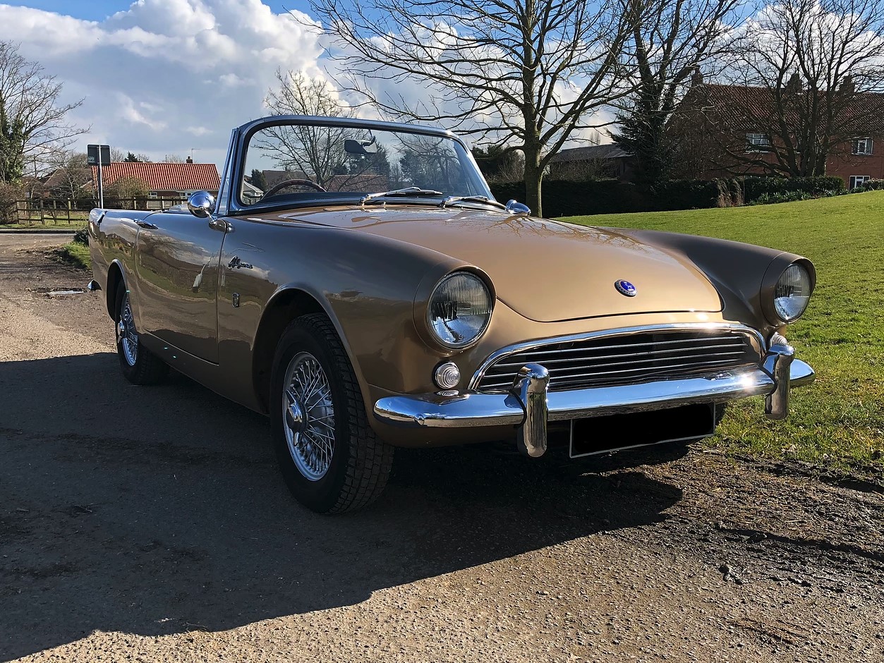 Sunbeam Alpine Classic Car Rental Northumbria Classic Car Hire Northumbria Classic Car Hire